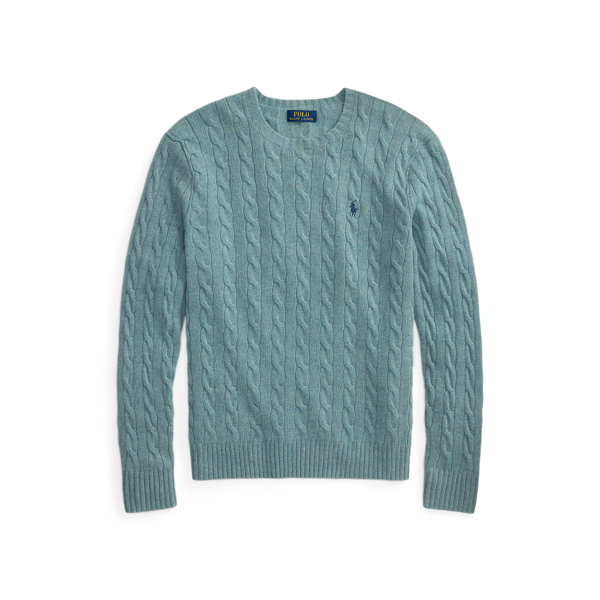 Cable-Knit Wool-Cashmere Sweater