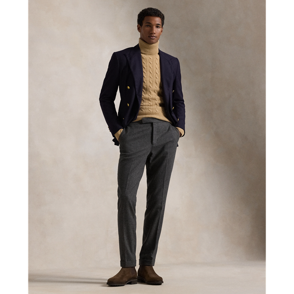 Cable Wool-Cashmere Turtleneck Sweater | Ralph Lauren