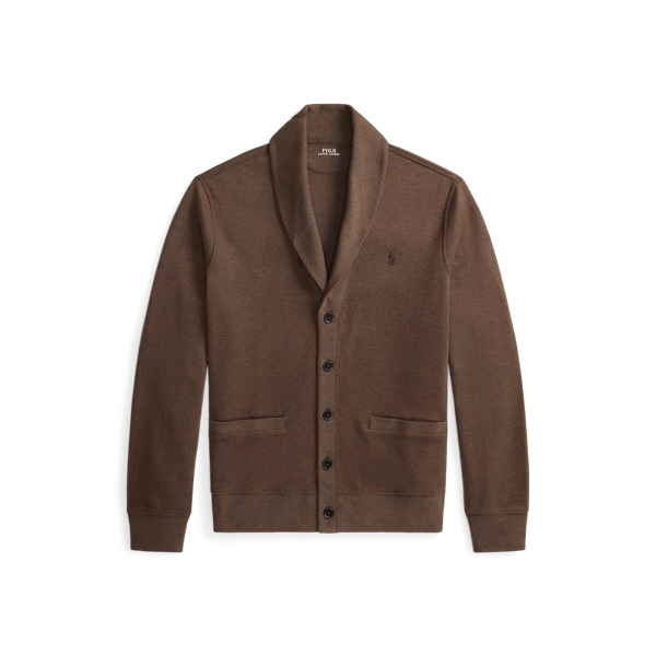 Luxury Jersey Shawl-Collar Cardigan