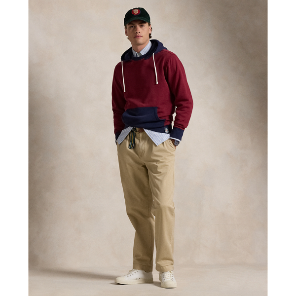 ダブルアールエル■Two-Tone Fleece Hoodie - Navy■フーディ Two-Tone Fleece Hoodie