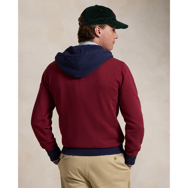 【POLO RALPH LAUREN】 ★ Two-Tone Fleece Hoodie ★ Two-Tone Fleece Hoodie
