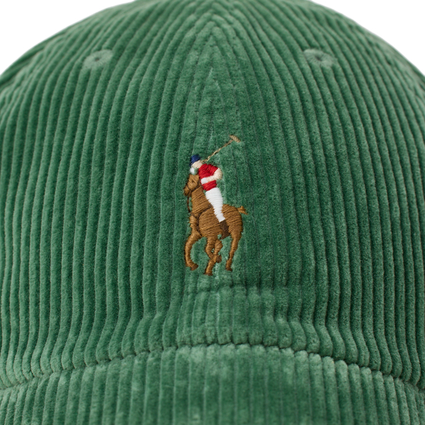 POLO Ralph Lauren コーデュロイキャップ ダークグリーン POLO Ralph Lauren コーデュロイキャップ ダークグリーン
