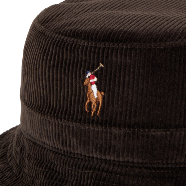 新品 ポロラルフローレン バケットハット バケハ コーデュロイ POLO RALPH LAUREN ラルフローレン コーデュロイ バケットハット