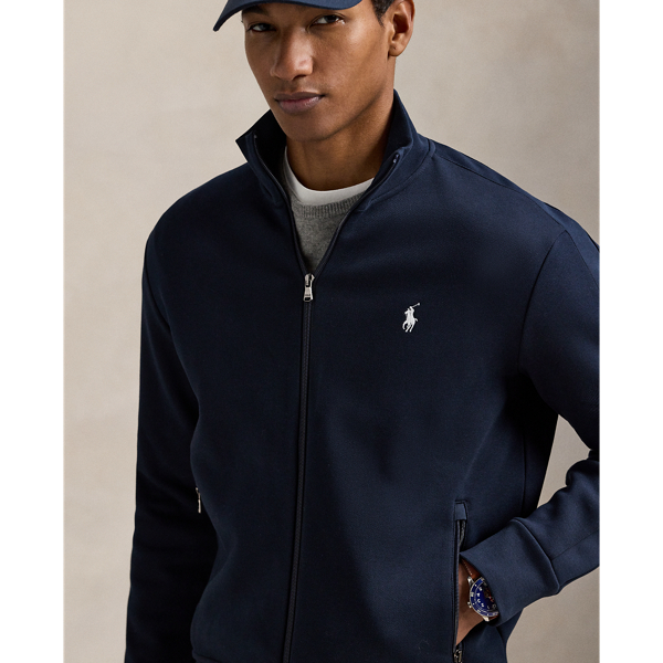 Double-Knit Track Jacket