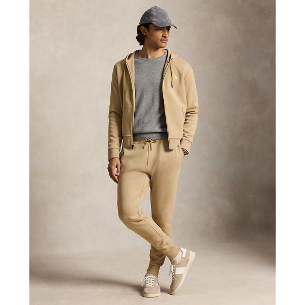 Felpa con cappuccio e cerniera Polo Ralph Lauren in Kaki vintage 4