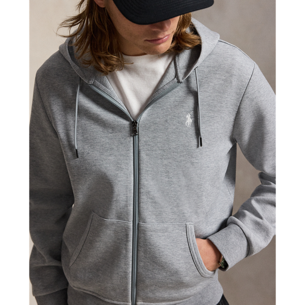 Double-Knit Full-Zip Hoodie