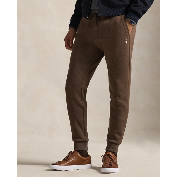 Nutmeg Brown Heather Double-Knit Jogging Bottoms Polo Ralph Lauren 4