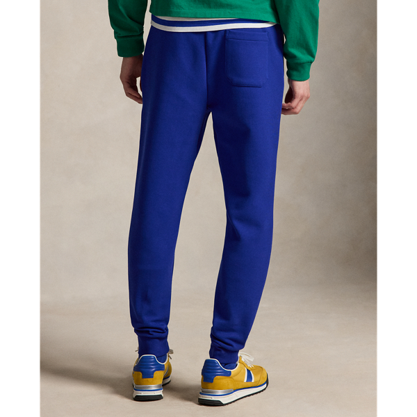 Pantalon de jogging jersey double Polo Ralph Lauren en Azur classique 5