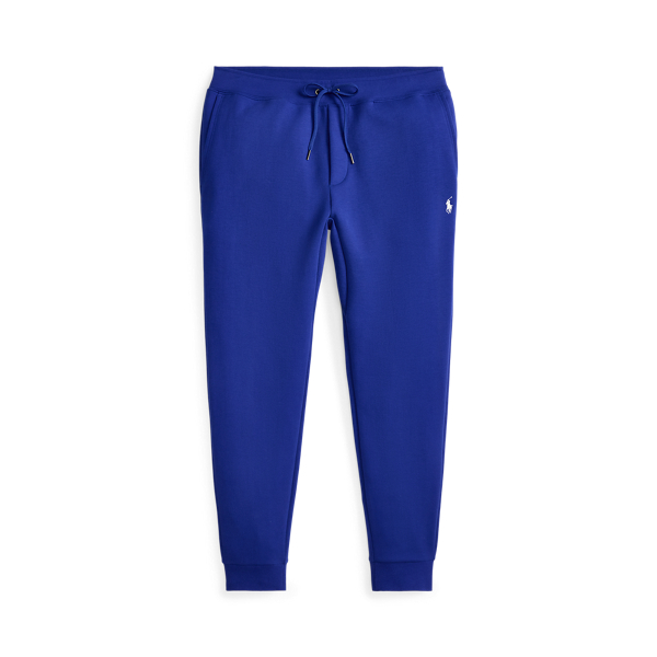 Pantalon de jogging jersey double Polo Ralph Lauren en Azur classique 2