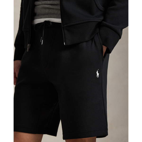 美品 正規 Ｍ相応 ポロ ラルフローレン ダブルニット ショートパンツ ブラック POLO RALPH LAUREN パンツ ダブルニット ショートパンツ メンズ