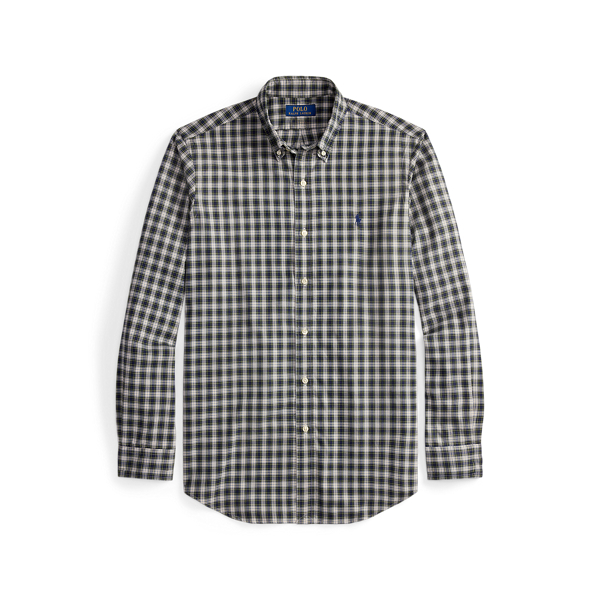 Classic Fit Plaid Twill Shirt