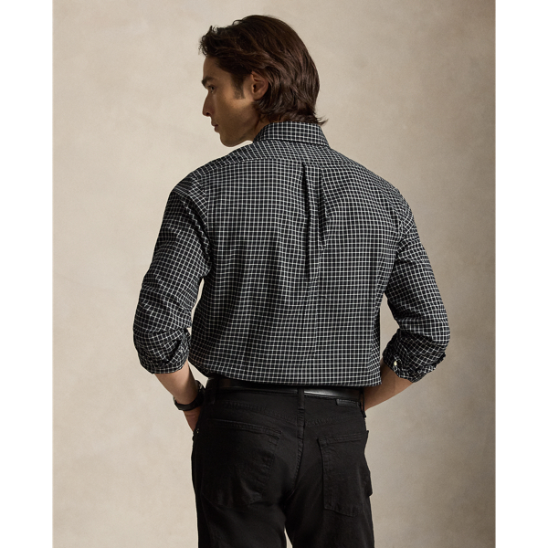 Classic Fit Plaid Twill Shirt