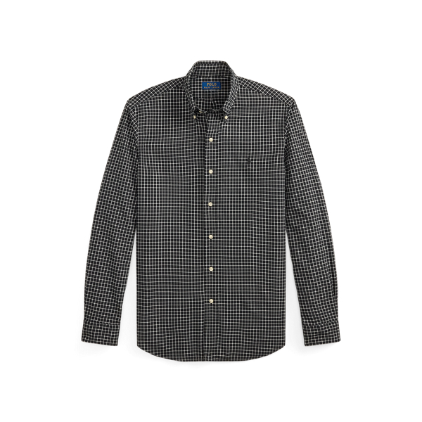 Classic Fit Plaid Twill Shirt