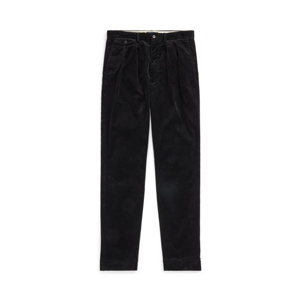 f*o様 ラルフローレン　コーデュロイパンツ　黒　32/30 ファスナーデザイン Whitman リラックス フィット コーデュロイ パンツ | ラルフ