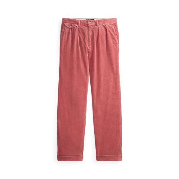 Pantalon Whitman en velours c&ocirc;tel&eacute; Polo Ralph Lauren en Rose Litchfield 2