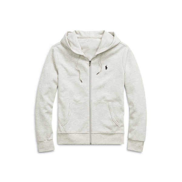 Full-Zip Double-Knit Hoodie