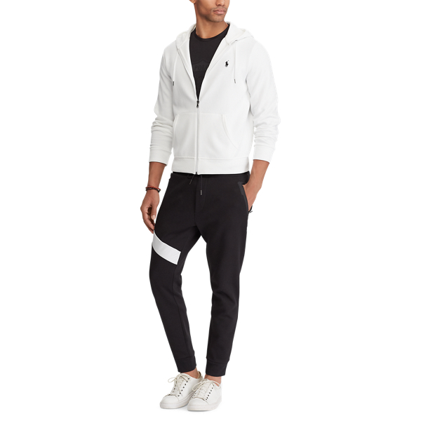 Doppellagige Kapuzenjacke Polo Ralph Lauren in Wei&szlig; 4