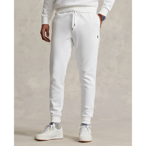 White Double-Knit Jogger Pant Polo Ralph Lauren 4