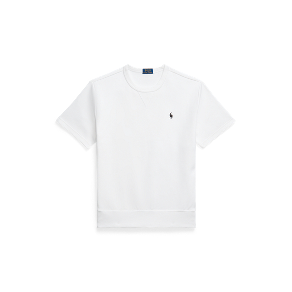 Double-Knit Short-Sleeve Sweatshirt