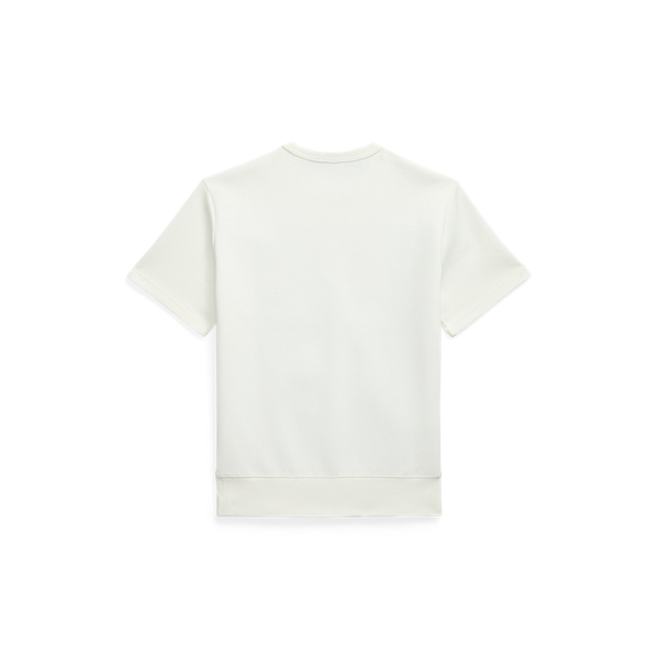 Double-Knit Short-Sleeve Sweatshirt