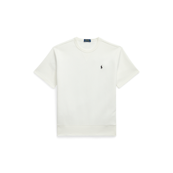 Double-Knit Short-Sleeve Sweatshirt