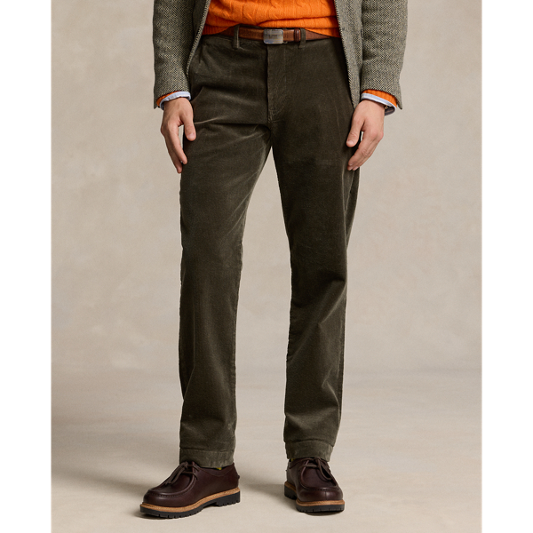 Stretch Straight Fit Corduroy Pant