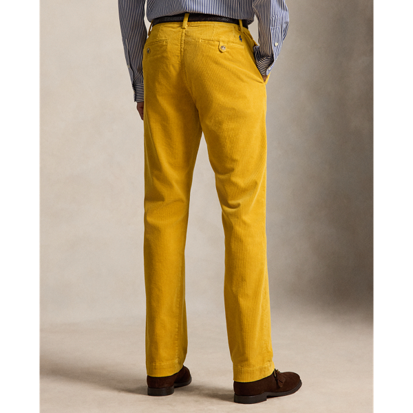Pantalon Bedford en velours Straight Fit