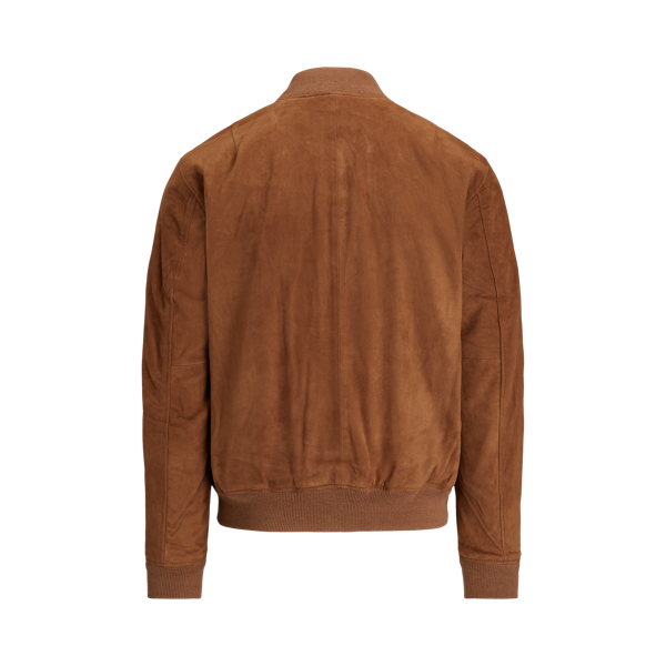 Country Brown Suede Flight Jacket Polo Ralph Lauren 2