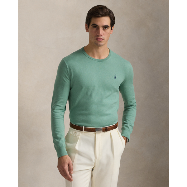 Pull Slim Fit en coton texturé
