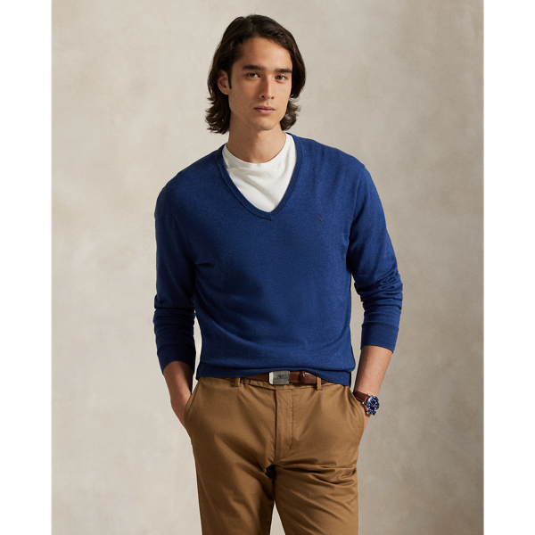 Cotton V-Neck Sweater Ralph Lauren
