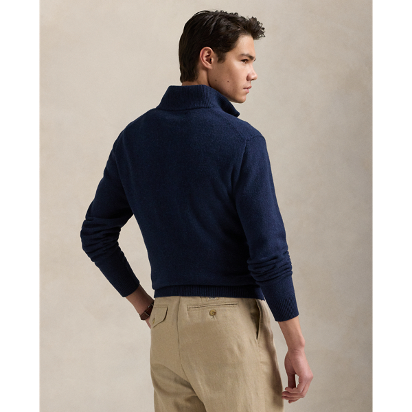 Wool Quarter-Zip Jumper