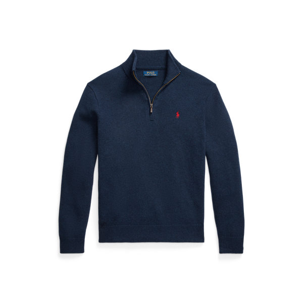 Wool Quarter-Zip Jumper