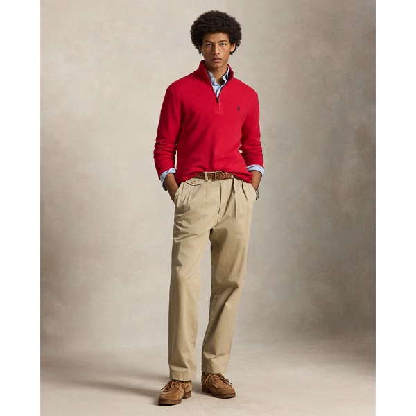 Wool Quarter-Zip Jumper