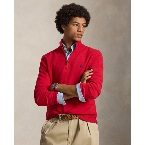 Wool Quarter-Zip Jumper