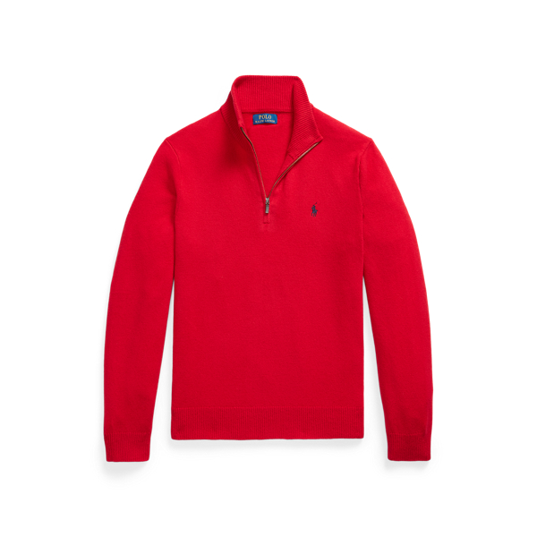 Wool Quarter-Zip Jumper