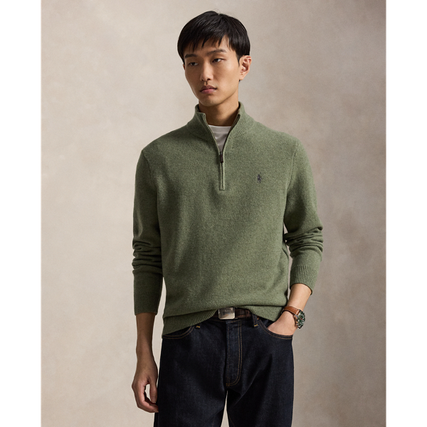 Wool Quarter-Zip Jumper