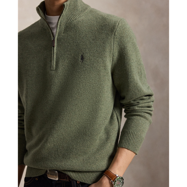 Wool Quarter-Zip Jumper