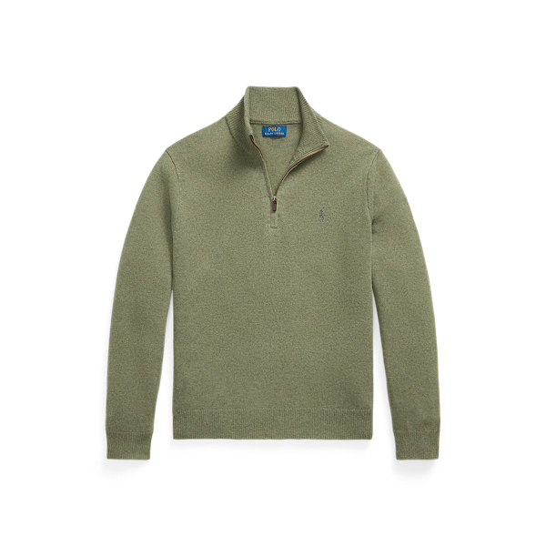 Wool Quarter-Zip Jumper