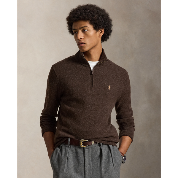 Wool Quarter-Zip Jumper