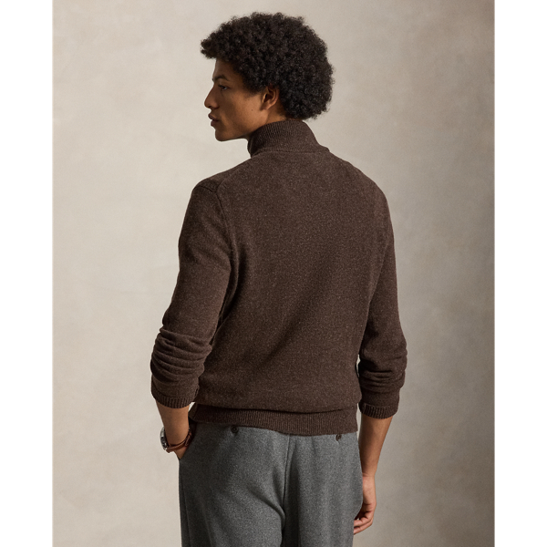 Wool Quarter-Zip Jumper