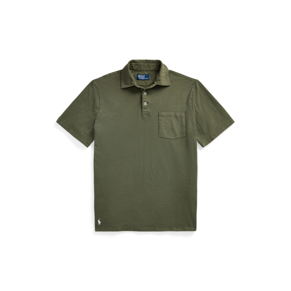 Classic Fit Cotton-Linen Polo Shirt