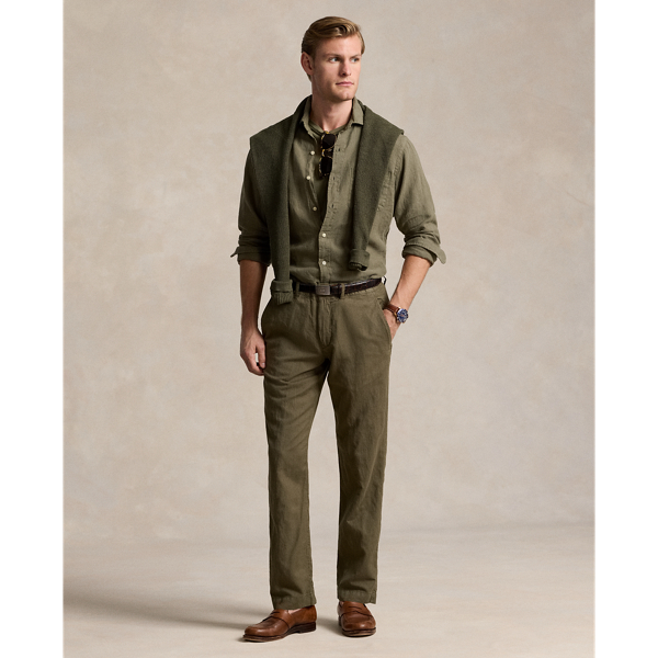 Ralph lauren green chinos best sale