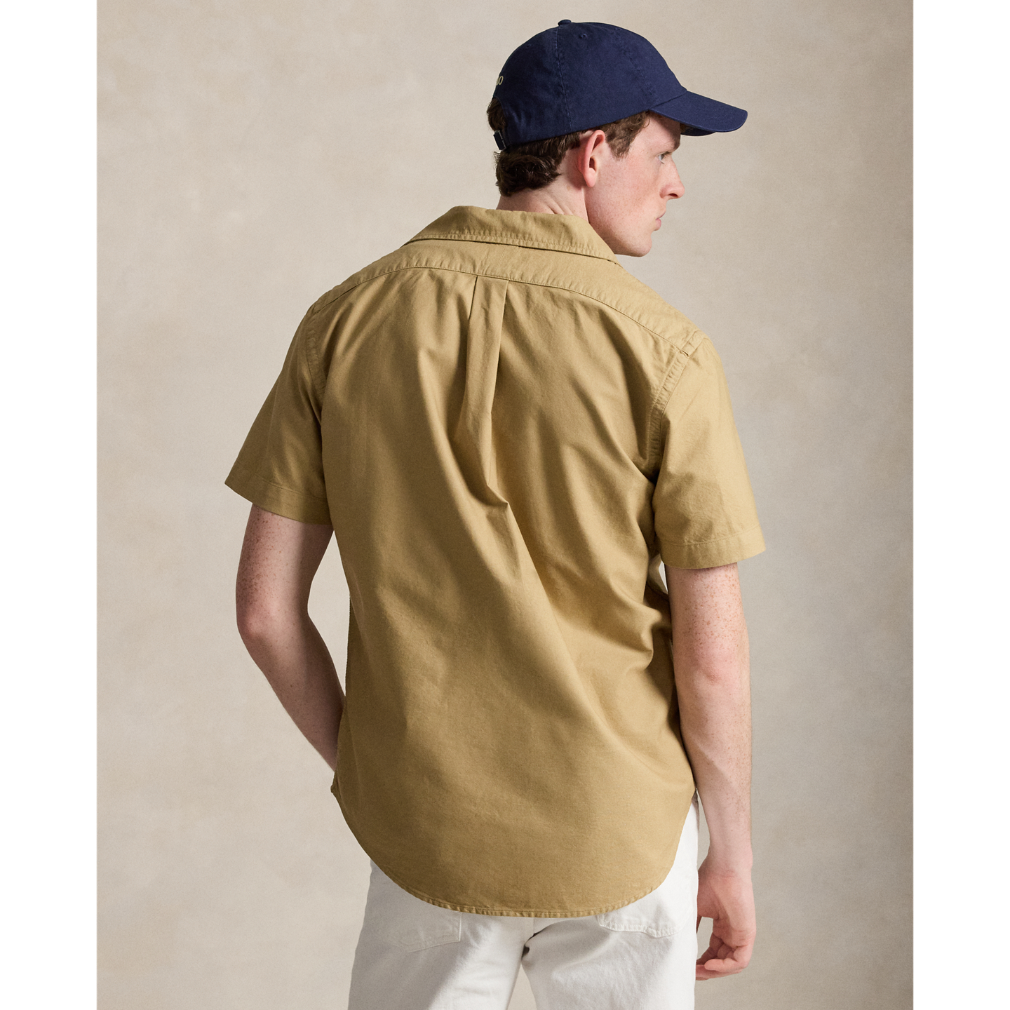 Рубашка Ralph Lauren Classic Fit Garment-Dyed Oxford, цвет: Рыжевато-коричневый — фото 2