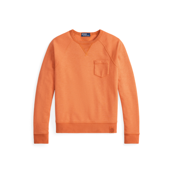 Garment-Dyed Fleece Sweatshirt