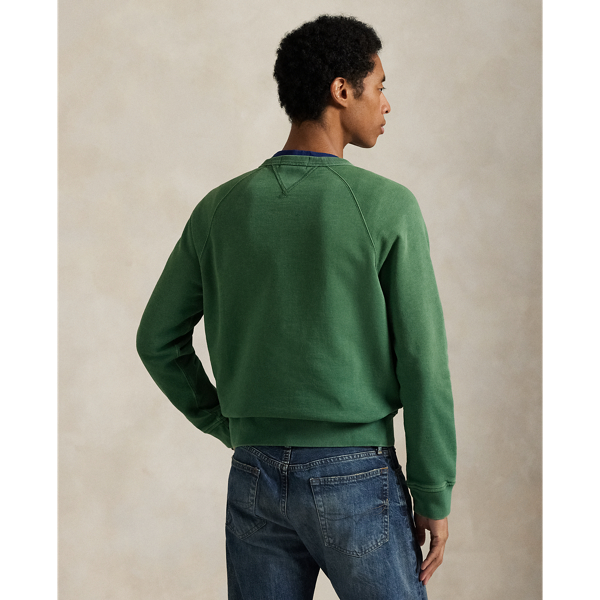 Garment-Dyed Fleece Sweatshirt