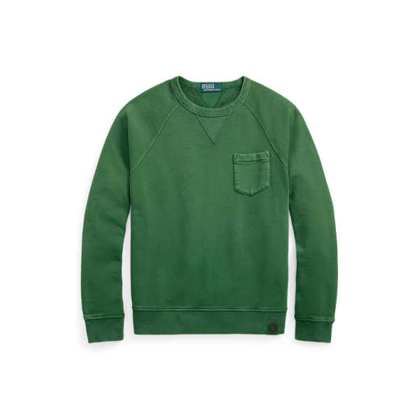 Garment-Dyed Fleece Sweatshirt