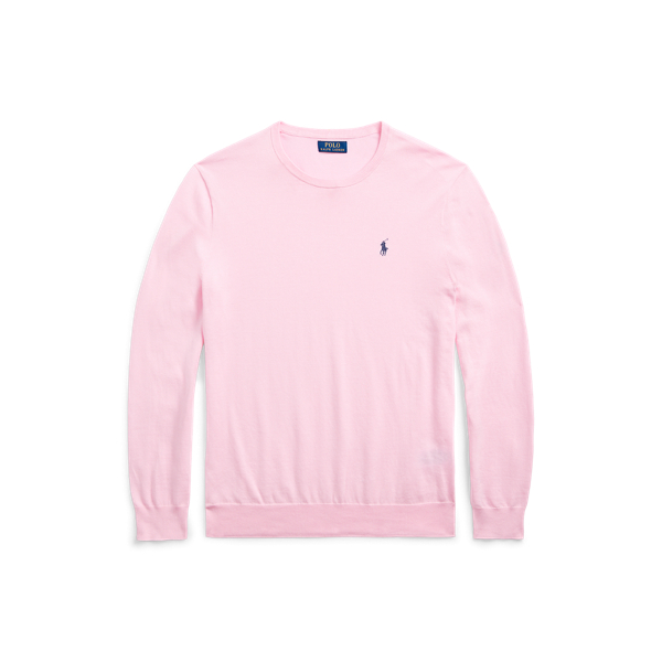 Slim Fit Cotton Crewneck Sweater Polo Ralph Lauren 1