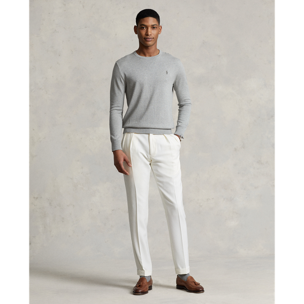 Slim Fit Cotton Crewneck Sweater Polo Ralph Lauren en Chin&eacute; Andover 3