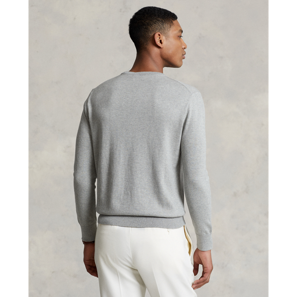 Slim Fit Cotton Crewneck Sweater Polo Ralph Lauren en Chin&eacute; Andover 4