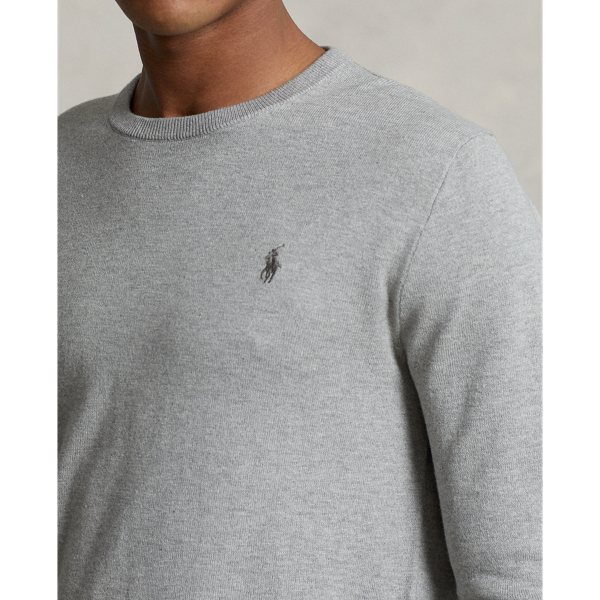 Slim Fit Cotton Crewneck Sweater Polo Ralph Lauren en Chin&eacute; Andover 5